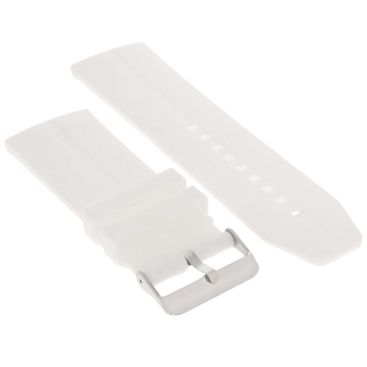 PASEK DO ZEGARKA 30 mm DILOY SBR03.30.22 BIAŁY