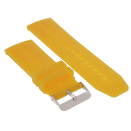 PASEK DO ZEGARKA 28 mm DILOY SBR03.28.10 ŻÓŁTY