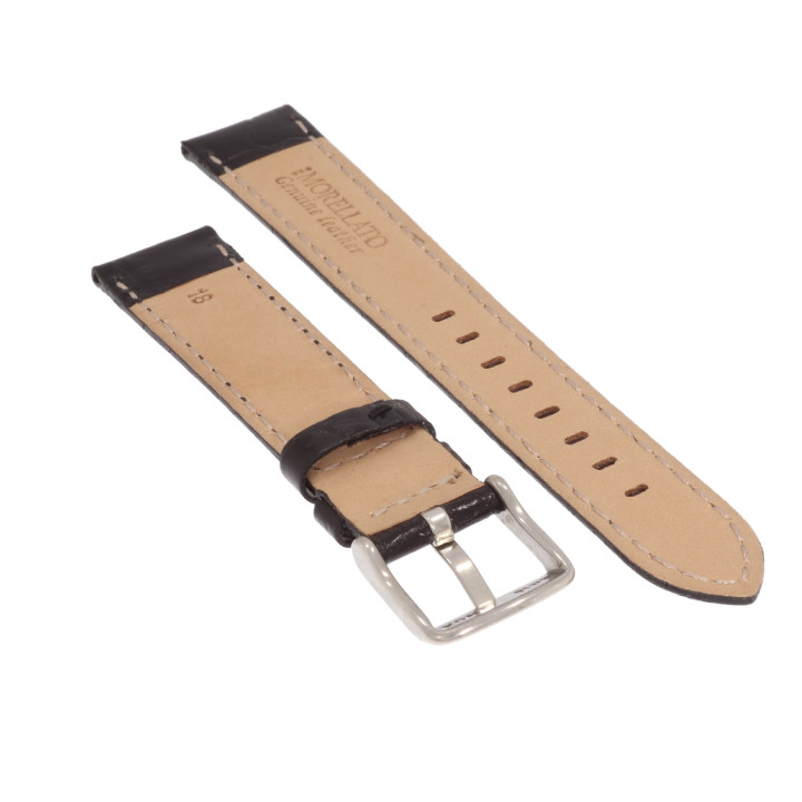 PASEK DO ZEGARKA 18 mm MORELLATO A01X3555990019CR18 CZARNY