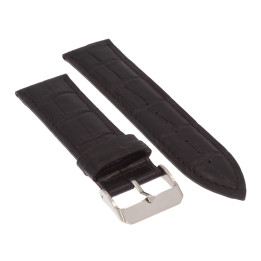 PASEK DO ZEGARKA 24 mm DILOY 379EA.24.1 CZARNY