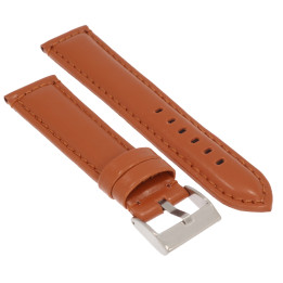 PASEK DO ZEGARKA 22 mm DILOY 363.22.3 BRĄZOWY