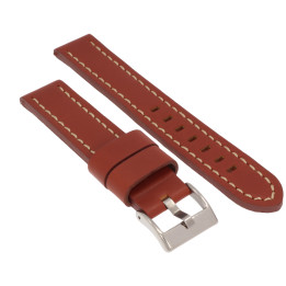 PASEK DO ZEGARKA 18 mm DILOY 384.18.8 (2) BRĄZOWY