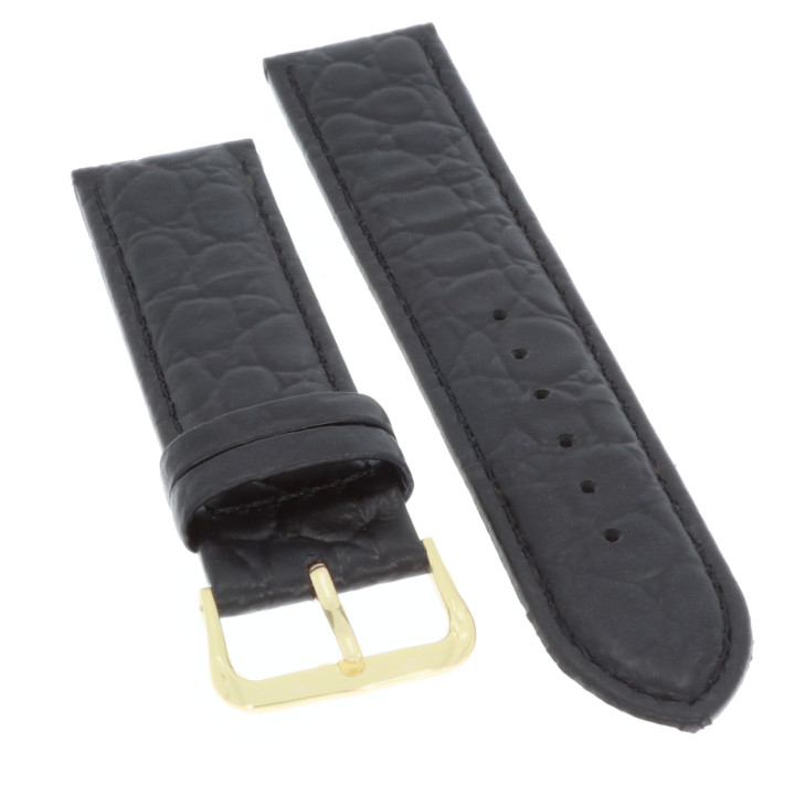 PASEK DO ZEGARKA 20 mm DILOY 119.20.1 (1) CZARNY