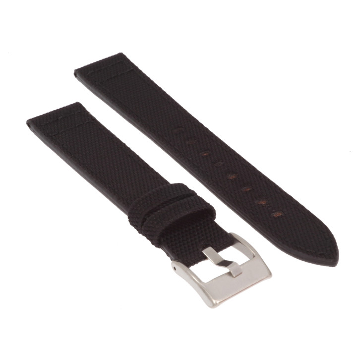PASEK DO ZEGARKA 18 mm DILOY 416.01.18 CZARNY