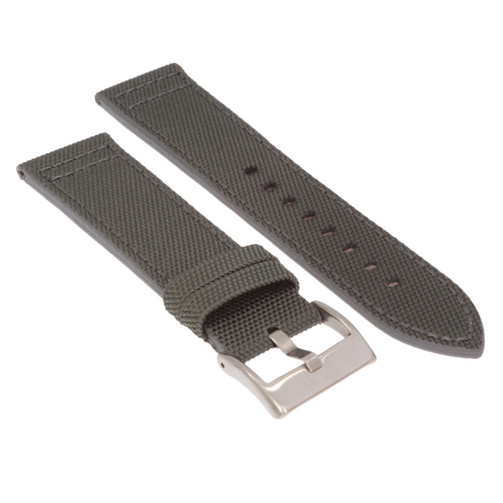 PASEK DO ZEGARKA 22 mm DILOY 416.07.22 SZARY