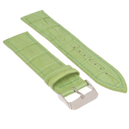 PASEK DO ZEGARKA 24 mm DILOY 379EL.24.11 ZIELONY DŁUGI XL