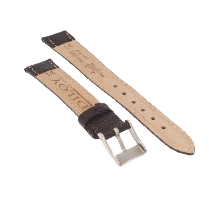 PASEK DO ZEGARKA 14 mm DILOY P331.14.1 CZARNY