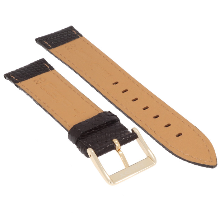PASEK DO ZEGARKA 20 mm DILOY P331.20.1 CZARNY