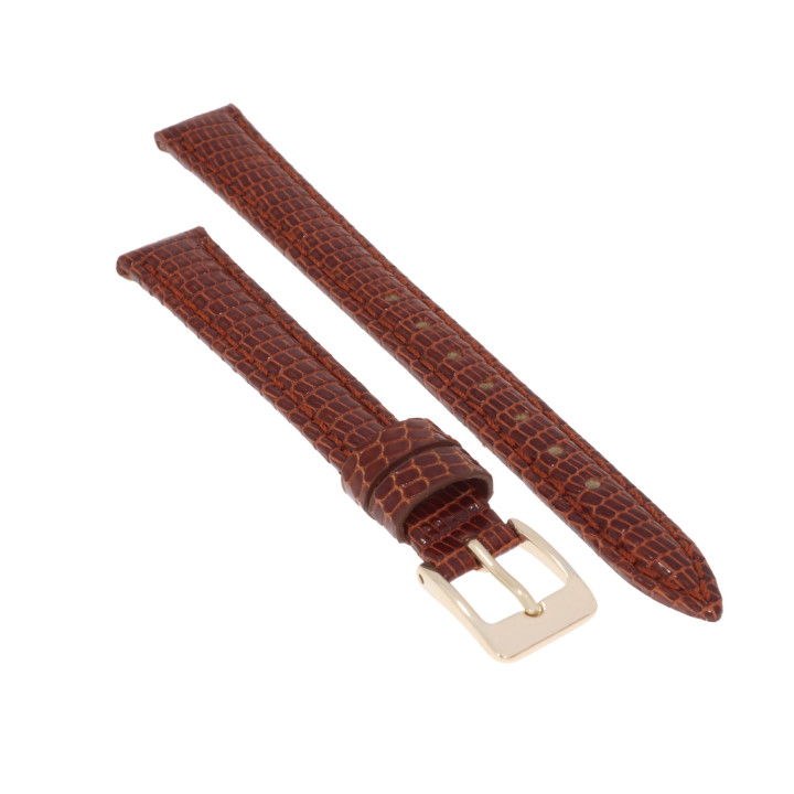 PASEK DO ZEGARKA 12 mm DILOY P331.12.3 BRĄZOWY