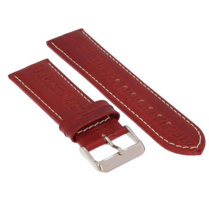 PASEK DO ZEGARKA 24 mm DILOY P266.24.3 BORDOWY
