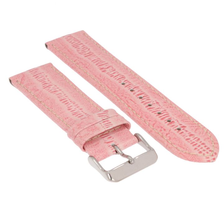 PASEK DO ZEGARKA 24 mm DILOY P266.24.13 RÓŻOWY
