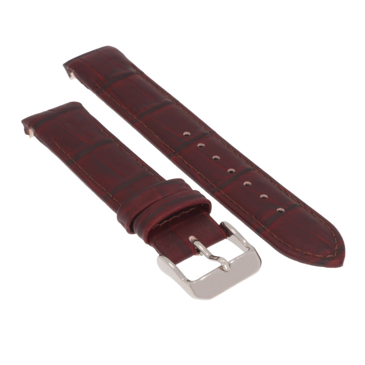 PASEK DO ZEGARKA 18 mm DILOY P265.18.2 BRĄZOWY