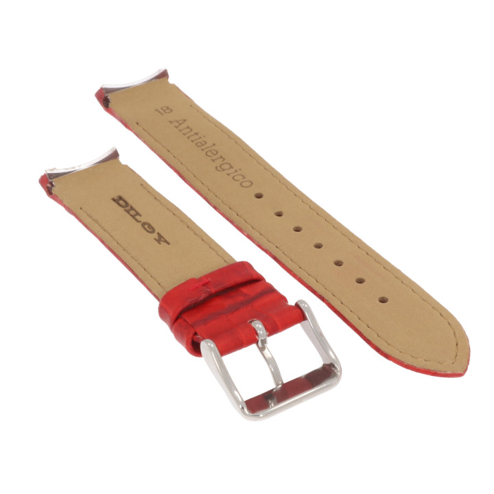 PASEK DO ZEGARKA 18 mm DILOY P265.18.6 CZERWONY
