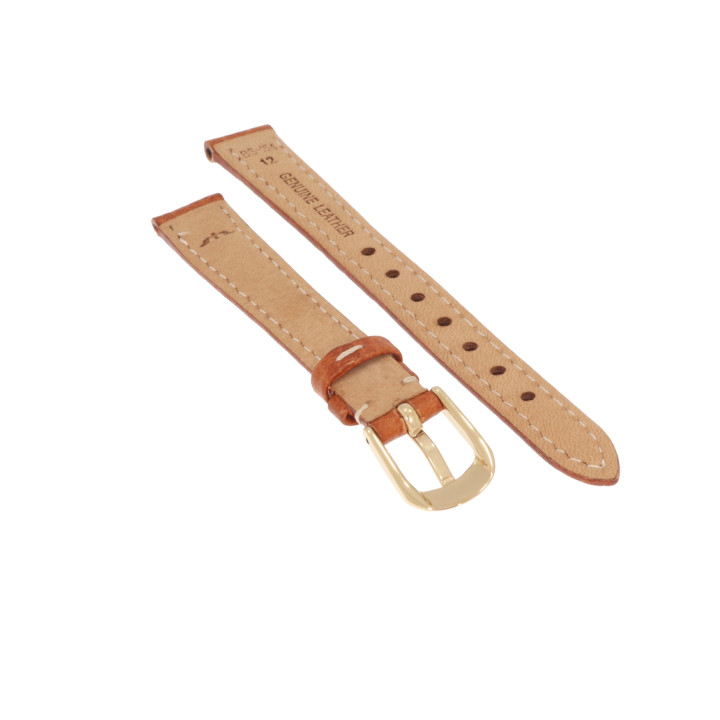 PASEK DO ZEGARKA 12 mm BISSET BS154 BRĄZOWY