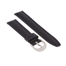 PASEK DO ZEGARKA 18 mm BISSET BS155 CZARNY