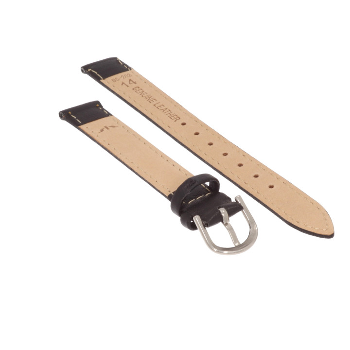 PASEK DO ZEGARKA 14 mm BISSET BS202 CZARNY