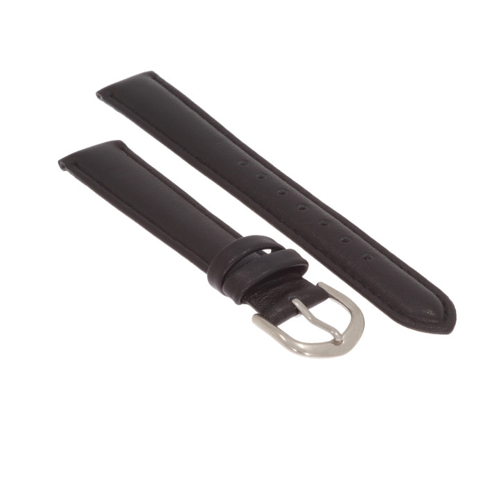 PASEK DO ZEGARKA 16 mm BISSET BS202 CZARNY