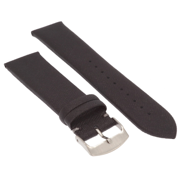 PASEK DO ZEGARKA 22 mm DILOY 411.01.22 CZARNY