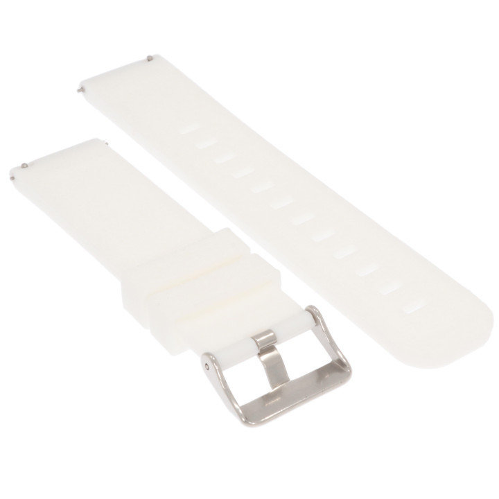 PASEK DO ZEGARKA 22 mm DILOY SBR40.22.22 SILIKON BIAŁY