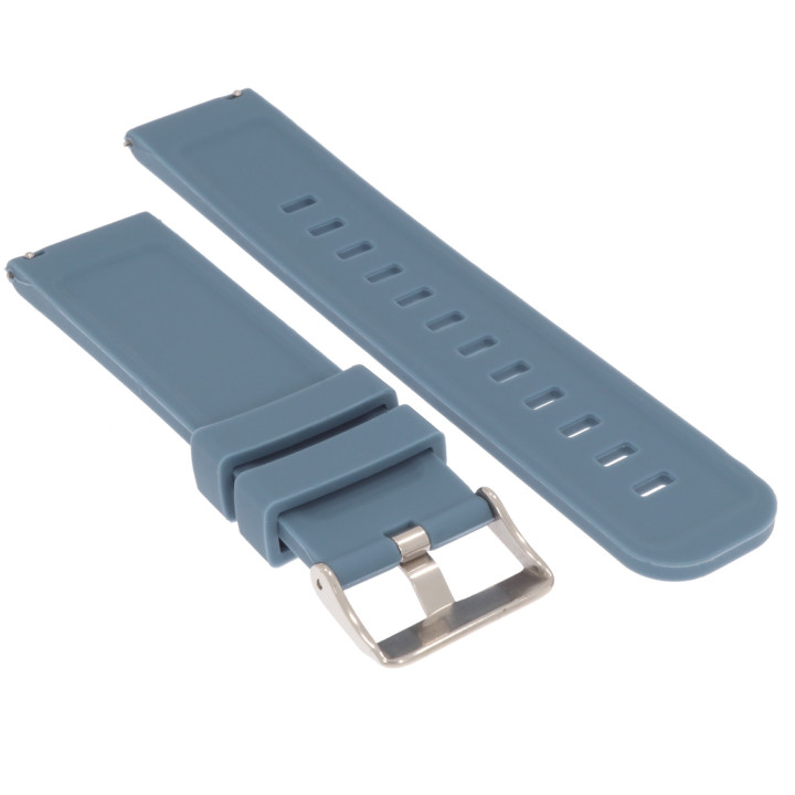 PASEK DO ZEGARKA 22 mm DILOY SBR40.05.22 SILIKON NIEBIESKI