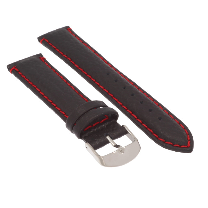 PASEK DO ZEGARKA 20 mm DILOY P205S.53.20 CZARNY