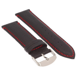 PASEK DO ZEGARKA 24 mm DILOY P205S.53.24 CZARNY