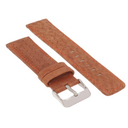 PASEK DO ZEGARKA 22 mm DILOY 367.22.9 JASNY BRĄZOWY (1)