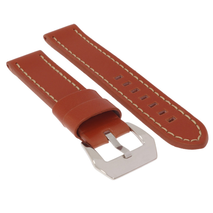 PASEK DO ZEGARKA 20 mm DILOY 384.20.8 (1) BRĄZOWY