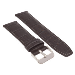PASEK DO ZEGARKA 22 mm BISSET BS208 GRAFITOWY