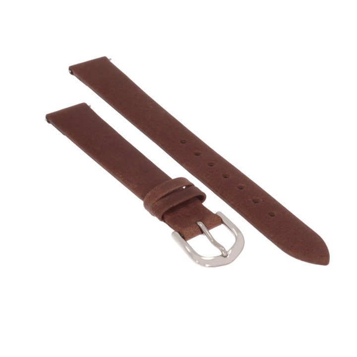 PASEK DO ZEGARKA 14 mm BISSET BS212 BRĄZOWY