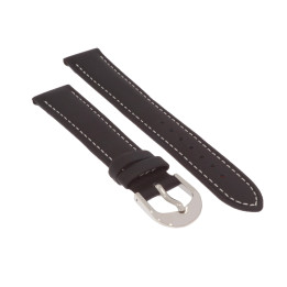 PASEK DO ZEGARKA 16 mm BISSET BS158 CZARNY