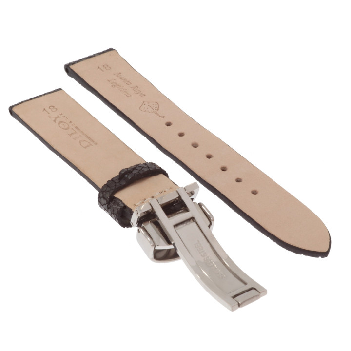 PASEK DO ZEGARKA 18 mm DILOY P346.18.1 CZARNY