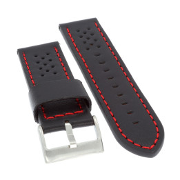 PASEK DO ZEGARKA 24 mm DILOY 398.53.24 CZARNY