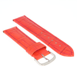 PASEK DO ZEGARKA 22 mm DILOY P262.14.22 (1) POMARAŃCZOWY