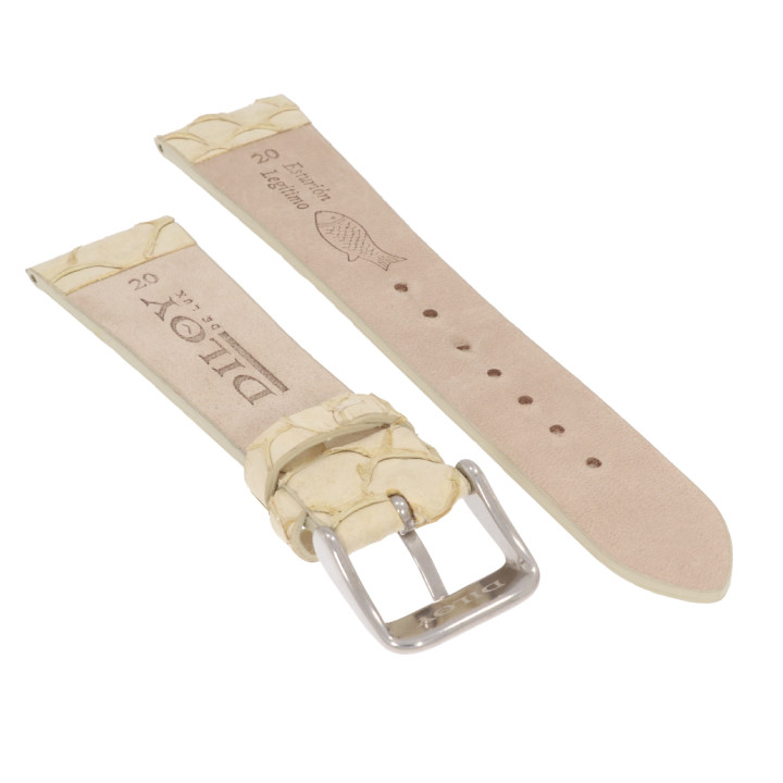 PASEK DO ZEGARKA 18 mm DILOY P348.20.17 BEŻOWY