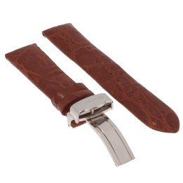 PASEK DO ZEGARKA 20 mm DILOY P349.20.3 BRĄZOWY