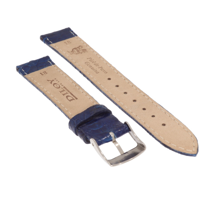 PASEK DO ZEGARKA 18 mm DILOY 364.18.5 GRANATOWY