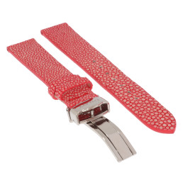 PASEK DO ZEGARKA 18 mm DILOY P346.18.14 CZERWONY