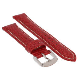 PASEK DO ZEGARKA 18 mm DILOY P351.18.6 CZERWONY