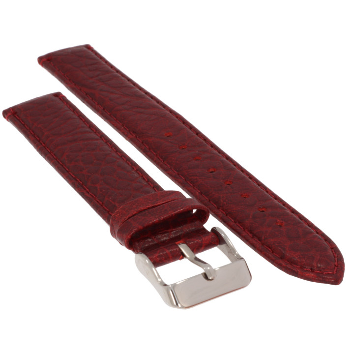 PASEK DO ZEGARKA 18 mm DILOY P205EL.18.4 (1) BORDOWY DŁUGI XL
