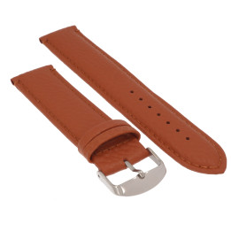 PASEK DO ZEGARKA 22 mm DILOY P205EL.03.22 (1) BRĄZOWY DŁUGI XL