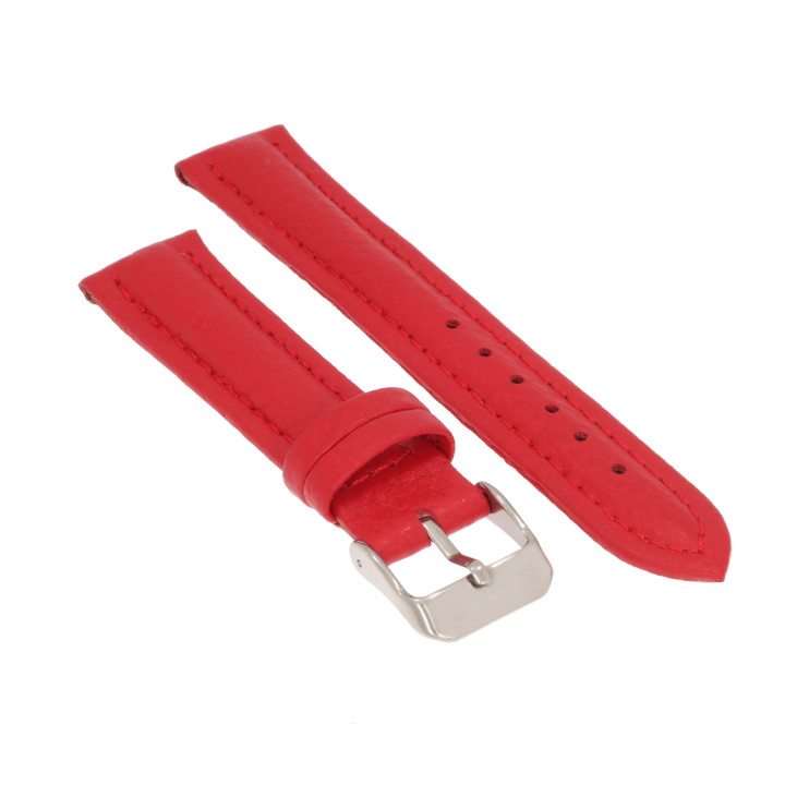 PASEK DO ZEGARKA 18 mm DILOY P338.18.6 CZERWONY