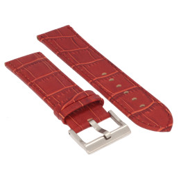 PASEK DO ZEGARKA 24 mm DILOY 361.24.8 BRĄZOWY