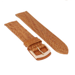 PASEK DO ZEGARKA 20 mm DILOY P188.10.20 JASNY BRĄZOWY