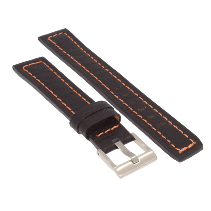 PASEK DO ZEGARKA 18 mm DILOY 362.56.18 CZARNY