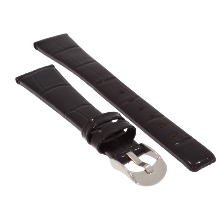 PASEK DO ZEGARKA 18 mm DILOY 329.18.1 CZARNY