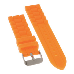 PASEK DO ZEGARKA 20 mm DILOY S260.20.12 SILIKON POMARAŃCZOWY