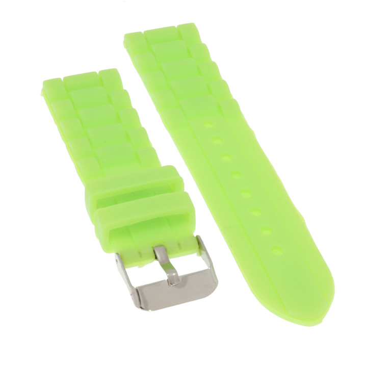 PASEK DO ZEGARKA 20 mm DILOY S260.20.11 SILIKON ZIELONY