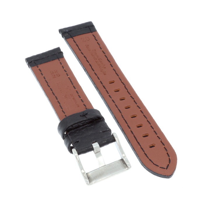 PASEK DO ZEGARKA 22 mm DILOY 394.01.22 CZARNY