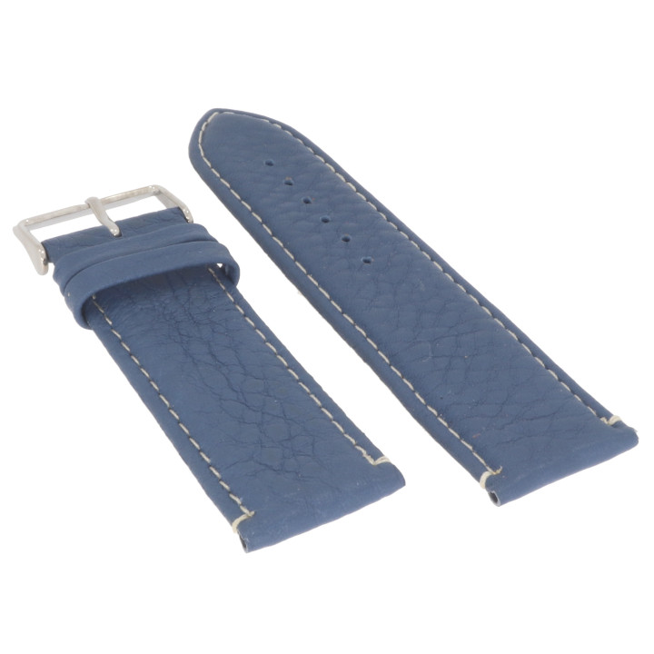 PASEK DO ZEGARKA 24 mm DILOY P206.24.5 GRANATOWY